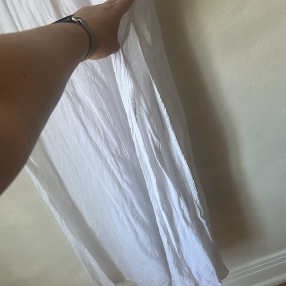 Minkpink maxi white embroidered dress coverup boho beach bridal vacation size s - Picture 6 of 10